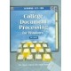 COLLEGE DOCUMENT PROCESSING FOR WINDOWS, LESSONS 121-180